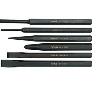 Chisel And Punch Set 7pcs/sets Yato Brand YT-4712