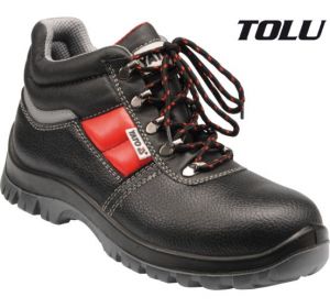 Middle-Cut Safety Shoes TOLU S3 with Lining Size: 42  YT-80797