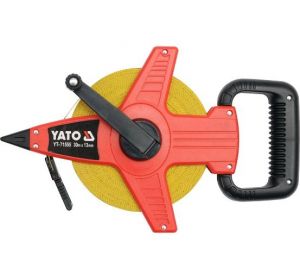Measuring Tape 30M x 13mm Fibre Glass Blade Open Type Yato Brand YT-71555