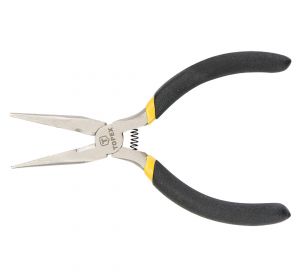 Precision long nose pliers 130mm