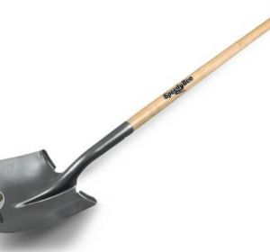 SPEEDYBEE SHOVEL - ROUND - WOOD HANDLE - HEAVY