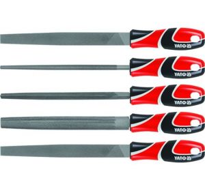 5 Pcs Steel File Set 5pcs/sets 3# 250mm Yato Brand YT-6239