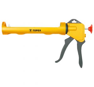 Caulking gun, plastic