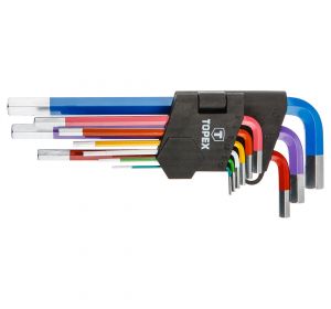 Hex  key set 9 pcs., 1.5-10 mm