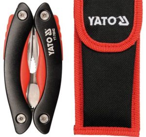 Multi-Tool 9Pcs SS Head Alu. Handle W/Black Plastic Yato Brand YT-76042