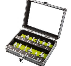 12pc router bit - 8mm shank
