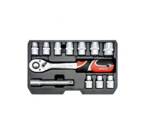 Socket Set 12pcs/sets Yato Brand YT-38671