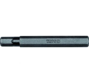 Impact Screwdriver Bit 8mm x 70mm Hex 7mm 20pcs/Box Yato Brand YT-7965 (99380)