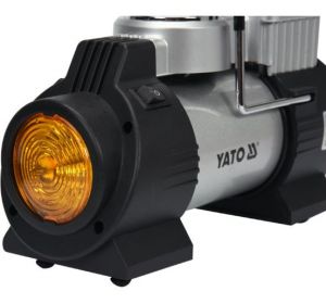 Car Air Compressor w/ LED Light 180W Yato Brand YT-73460