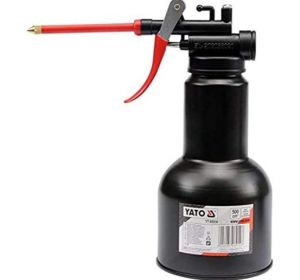 Oil Can with Flexible Applicator Transparent 270ml Dipped Handle Yato Brand YT-0691