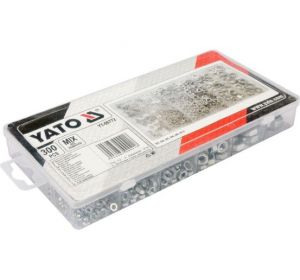300 Pcs Nuts Assortment Metric Yato Brand YT-06772