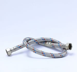 Speedy Bee - Flexible ALUM HOSES +brass nut- 45CM