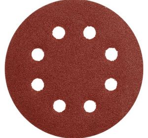 Velcro Abrasive Disc with Holes C Backing 115mm Grit 220 5pcs/Set Yato Brand YT-83448