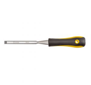 Wood chisel 10mm , CV, bi-material handle