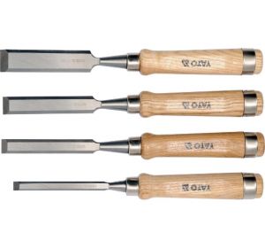 Wood Chisel 4pcs/set (10-16-20-25mm) Wooden Handle D/Blister Yato Brand YT-6260
