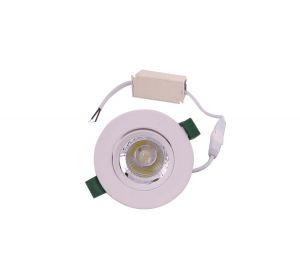 CAST ALUMINUM COB DOWNLIGHT 7W