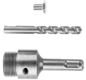SDS adaptor for hollow annular drill heads