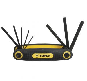 Hex-key set 8pcs, 1.5-6mm CV