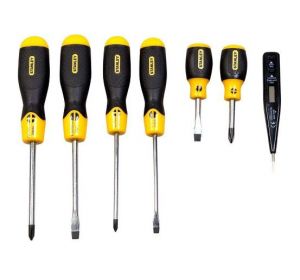 Screwdriver Set 6Pcs Cushion Grip Flared/Phillips 0-65-009