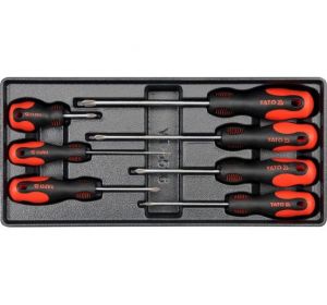 Drawer Insert With Philips Screwdrivers 7pcs Yato Brand YT-5536