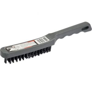 Plastic Handle Wire Brush 4 Rows Yato Brand YT-6354