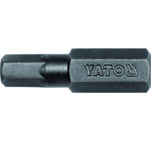 Impact Screwdriver Bit 8mm x 30mm Hex 6mm 50pcs/Box Yato Brand YT-7921 (99341)