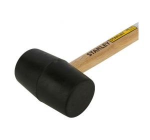 Rubber Hammer 24oz Wooden Handle 57-528 Stanley 
