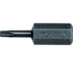 Impact Screwdriver Bit 8mm x 30mm TORX SECURITY T10 50pcs/Box Yato Brand YT-7908 (99355)