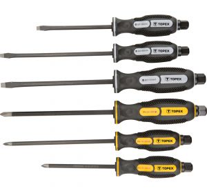 Screwdriver go through set 6pcs