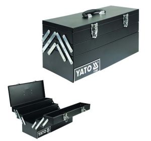 Metal Tool Box 460 x 200 x 225mm Yato Brand YT-0885