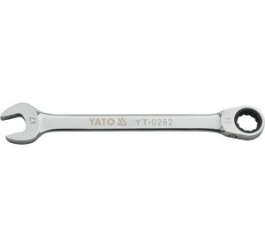 Non-Slip Combination Ratchet Wrench 12mm Yato Brand YT-0257