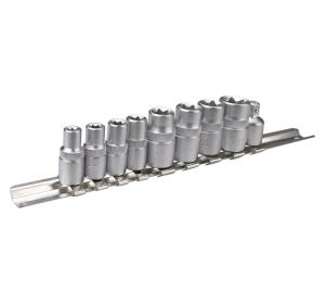 Torx socket E5-E16 set 9 pcs