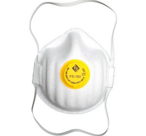 Disposable Dust Masks With Valve FFP1 3Pcs Set Yato Brand YT-7486