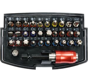 Screwdriver Bit Set 1/4