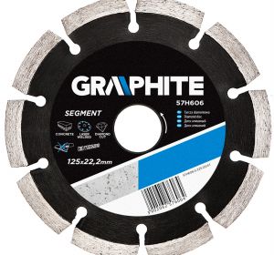 Laser vwlded diamond disc 125mm