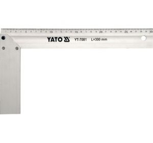 Aluminium Try Square 300mm Yato Brand YT-7081