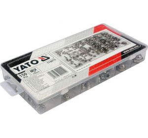 150 Pcs Stainless Steel Nuts Assortment Yato Brand YT-06775