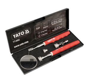 Telescopic Pick Up And Mirror Set Yato Brand YT-0662