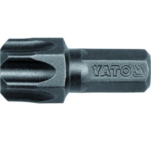 Impact Screwdriver Bit 8mm x 30mm TORX SECURITY T60 20pcs/Box Yato Brand YT-7918 (99365)