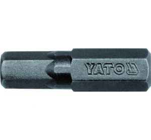 Impact Screwdriver Bit 8mm x 30mm Hex 7mm 50pcs/Box Yato Brand YT-7922 (99342)