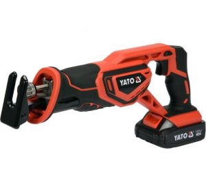 Cordless Sabre Saw 18V w/1 x 2.0Ah Battery & Quick Charger Color Box Yato Brand YT-82814