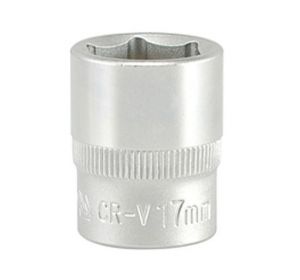 Hexagonal Socket 17mm 3/8