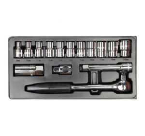 Socket Set 15Pcs 1/2