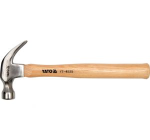Claw Hammer 225gms Wooden Handle YT-4523