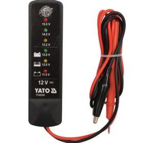 Digital Battery Tester 12V Yato Brand YT-83101