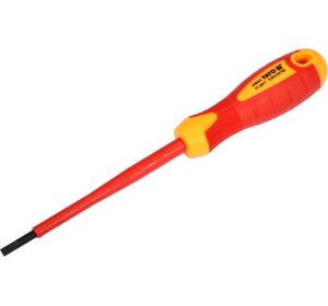 Insulated Slotted Screwdriver 4 x 100mm VDE-1000V Yato Brand YT-2817