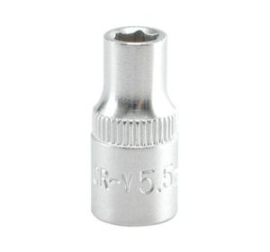 Hexagonal Socket 5.5mm 1/4