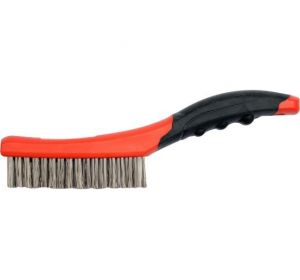 Wire Brush SS With Plastic Handle 4 x 16 Rows  YT-6338