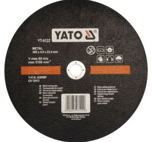 Metal Cutting Disc 305 x 22 x 3.5mm Yato Brand YT-6122