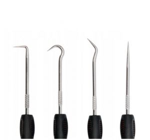 Mini Pick And Hook Set Sliding Card W/2 Staples Yato Brand YT-0843